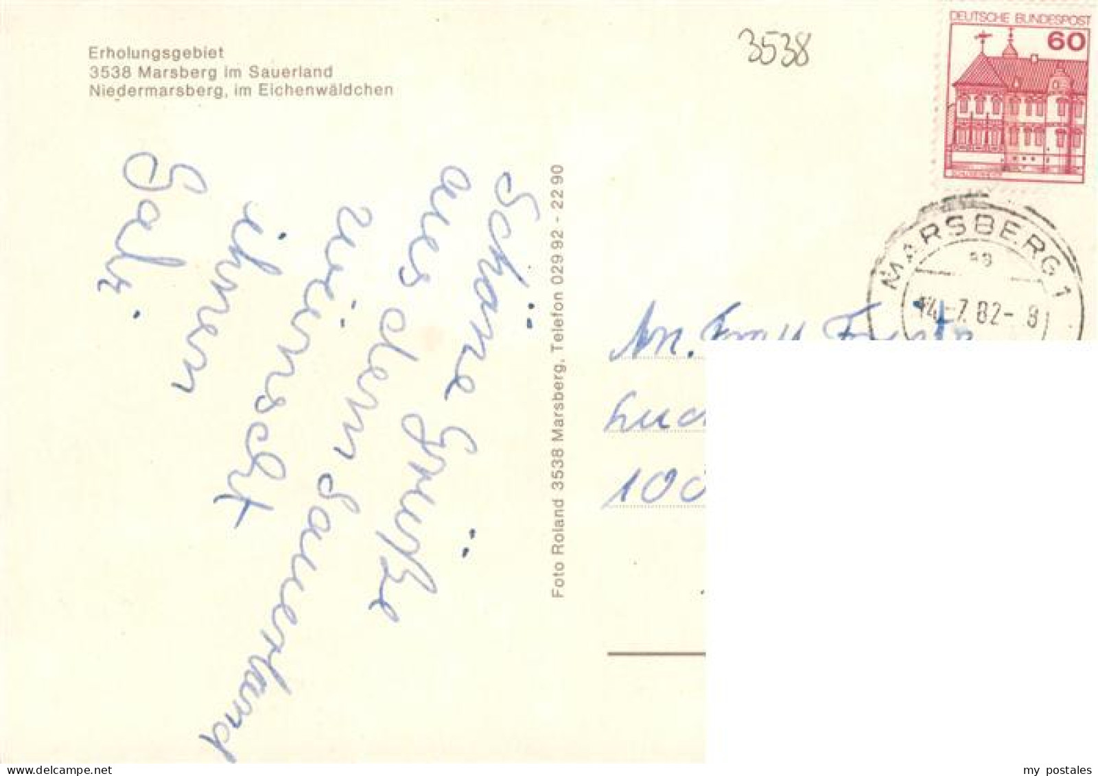 Marsberg Sauerland Niedermarsberg im Eichenwaeldchen