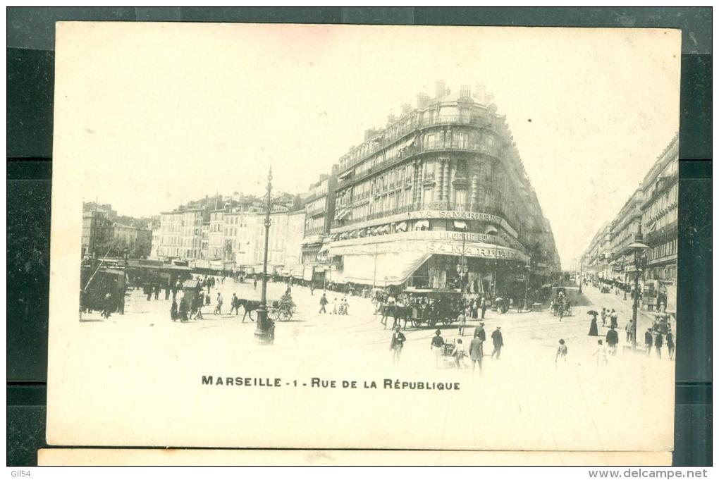 Marseille - 1  - rue de la république   -  lfm124