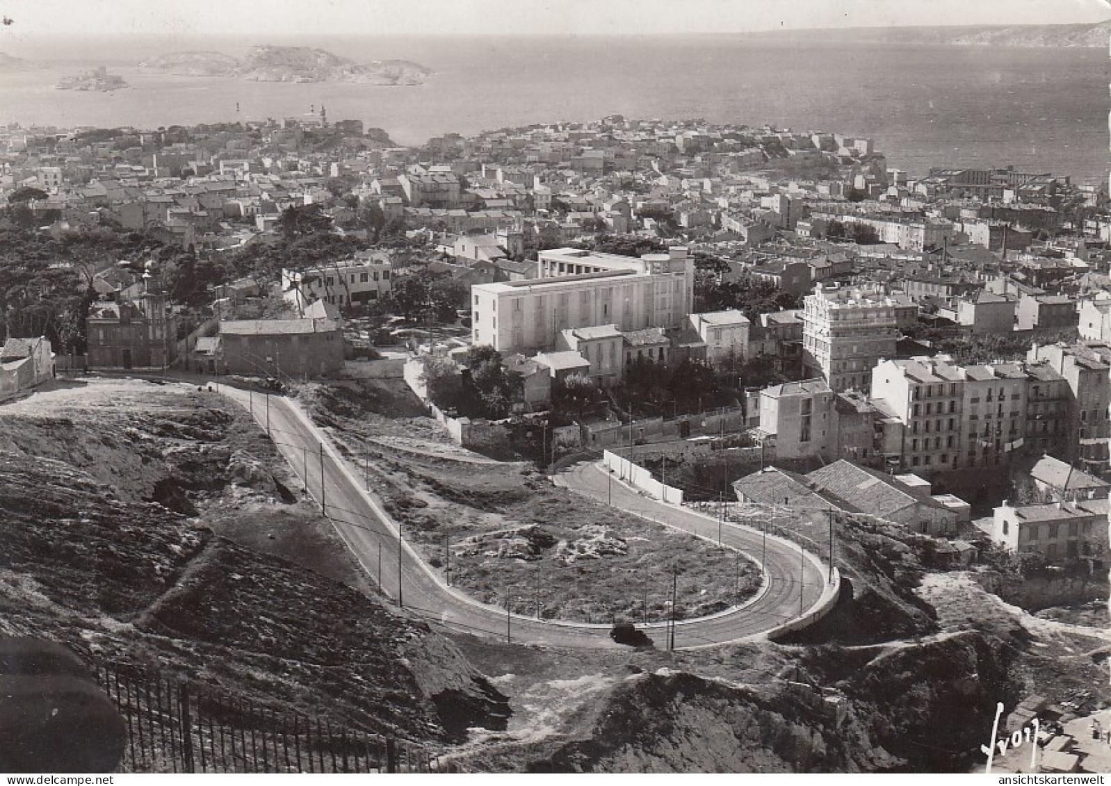Marseille (B.-du-R.) Quartier Vauban et les Iles du Frioul ngl #G4742
