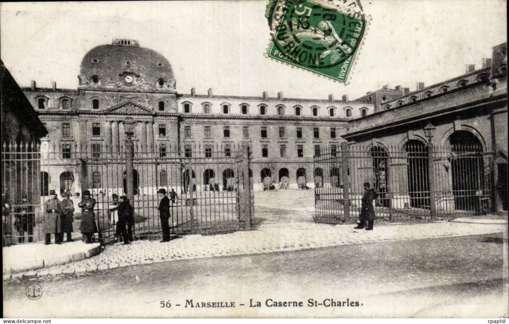 Marseille - Caserne St Charles - CPA