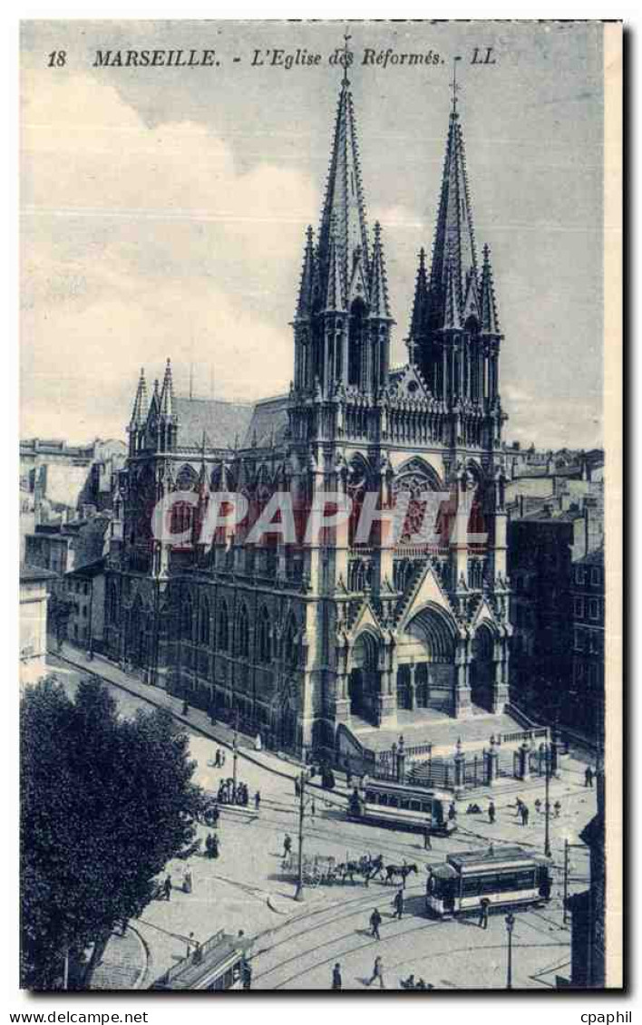 Marseille CPA Eglise des reformes
