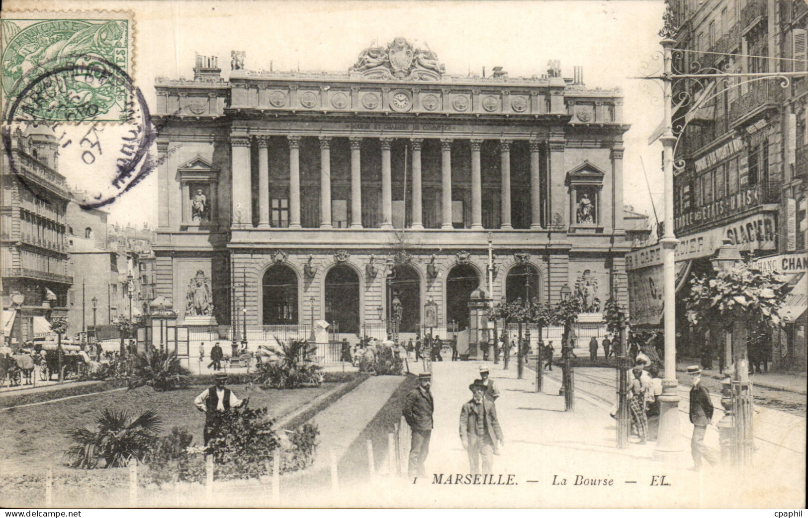 Marseille CPA La Bourse