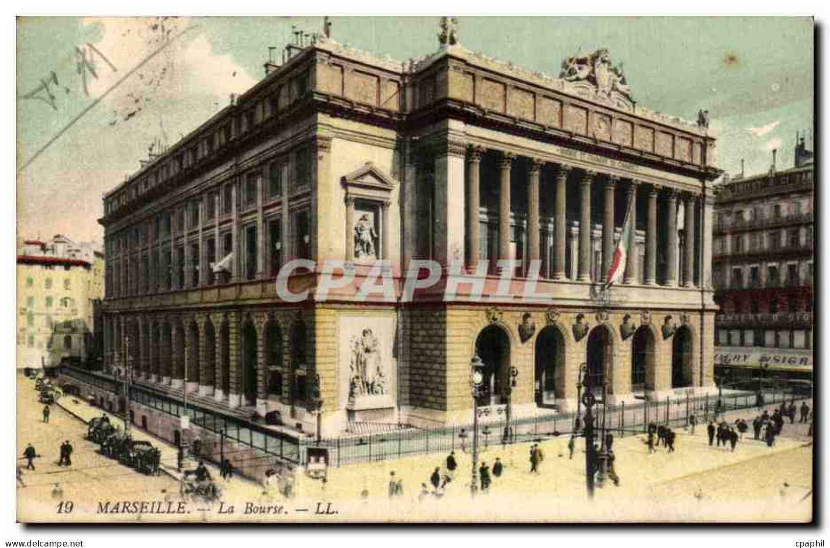 Marseille CPA La Bourse