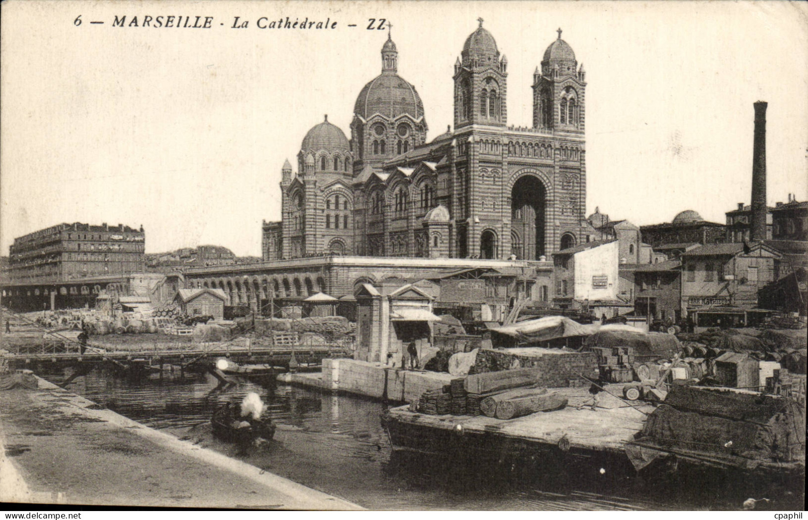 Marseille CPA La cathedrale