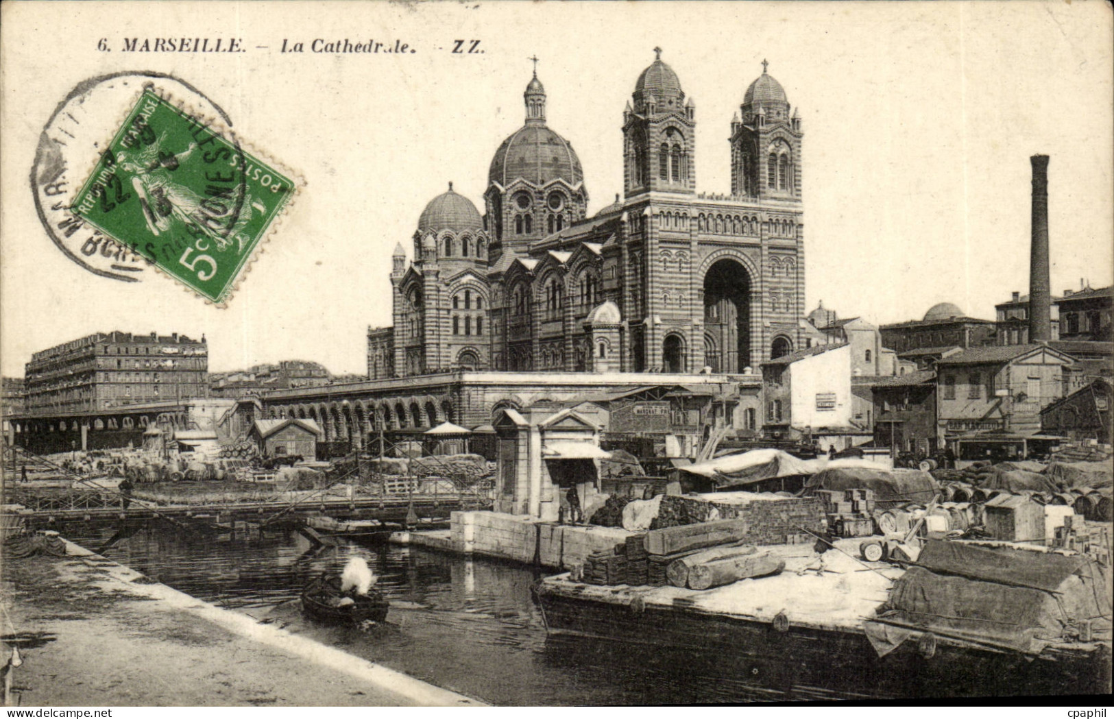 Marseille CPA La cathedrale