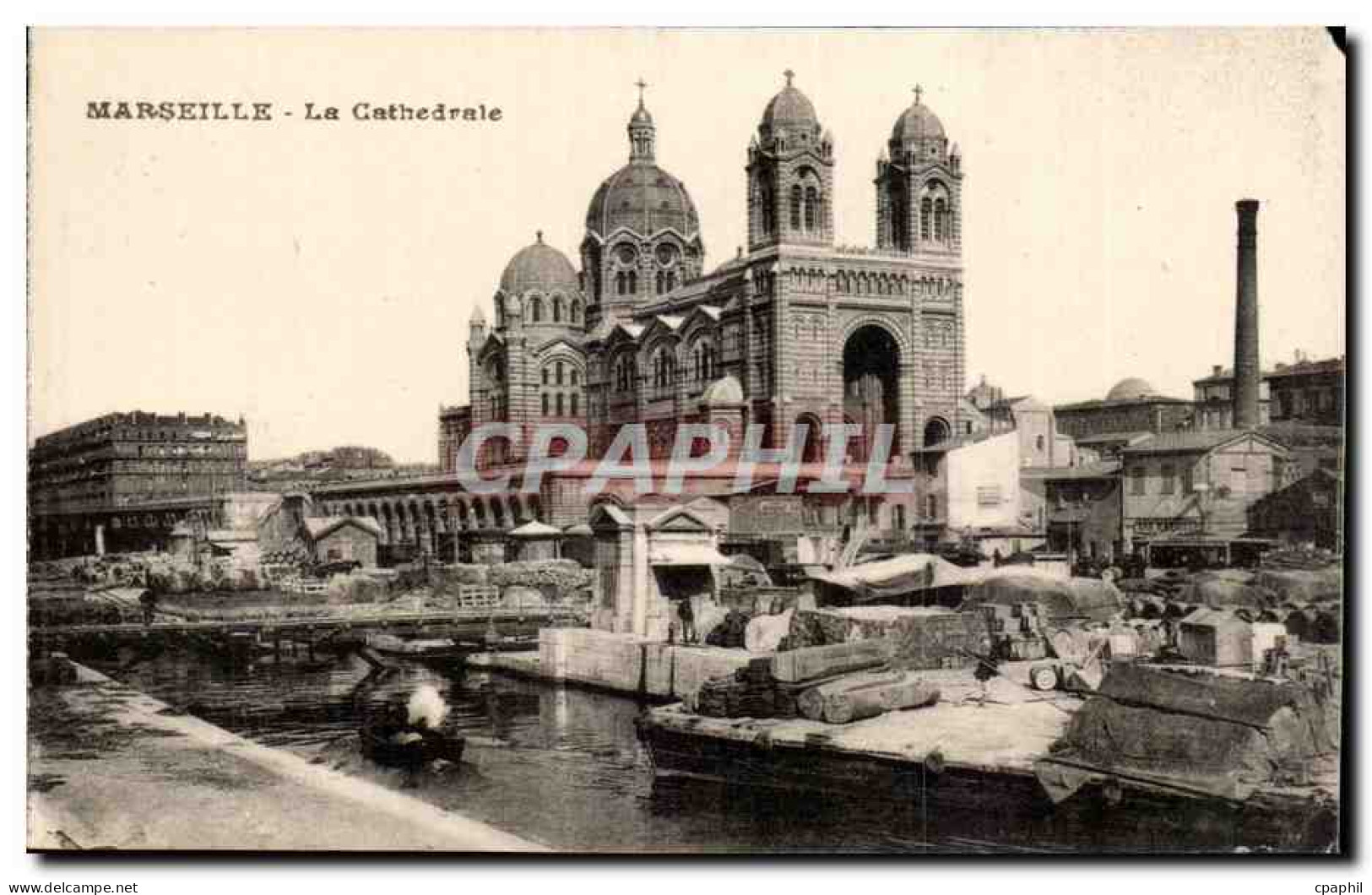 Marseille CPA La cathedrale