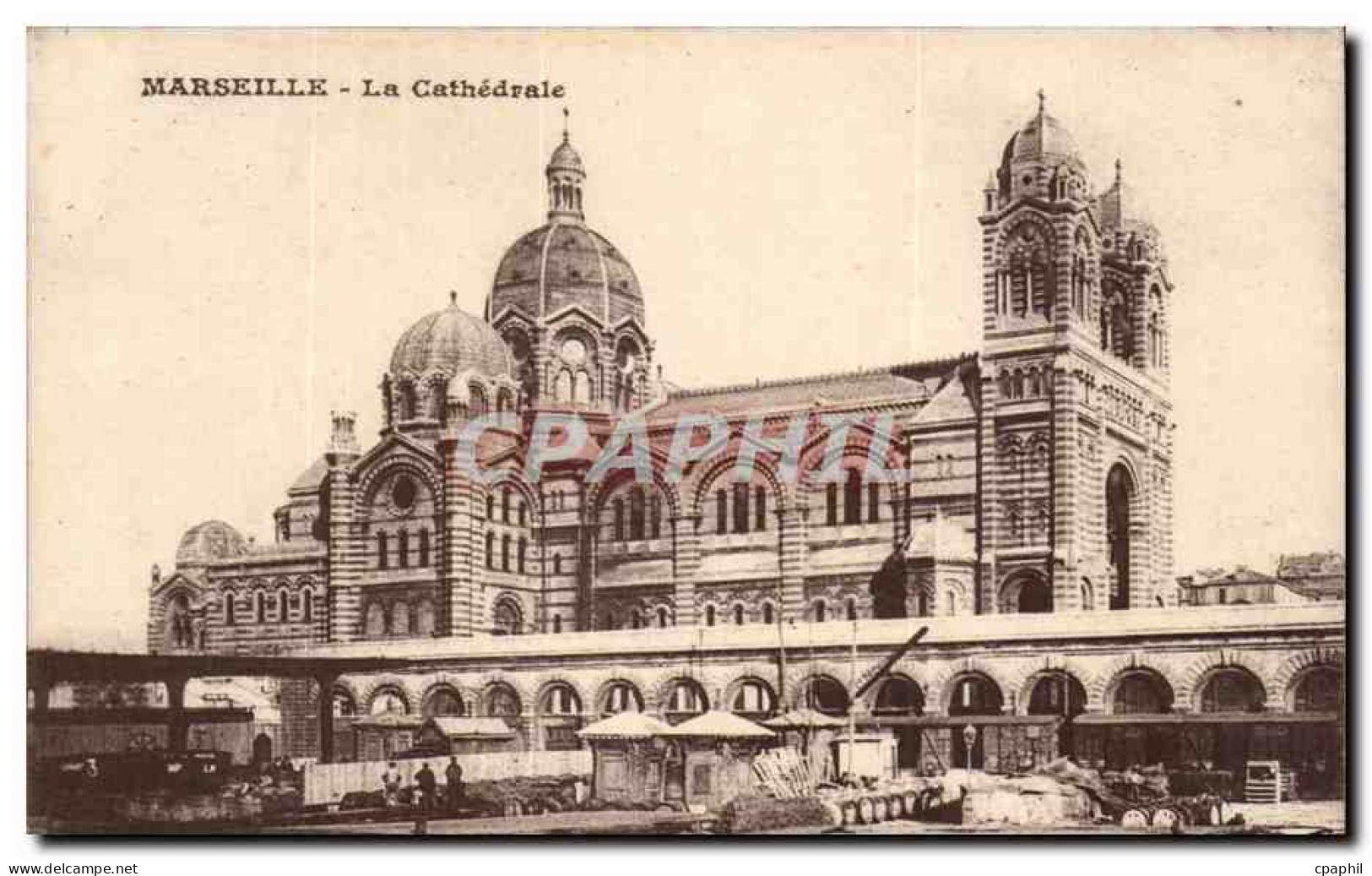 Marseille CPA La cathedrale