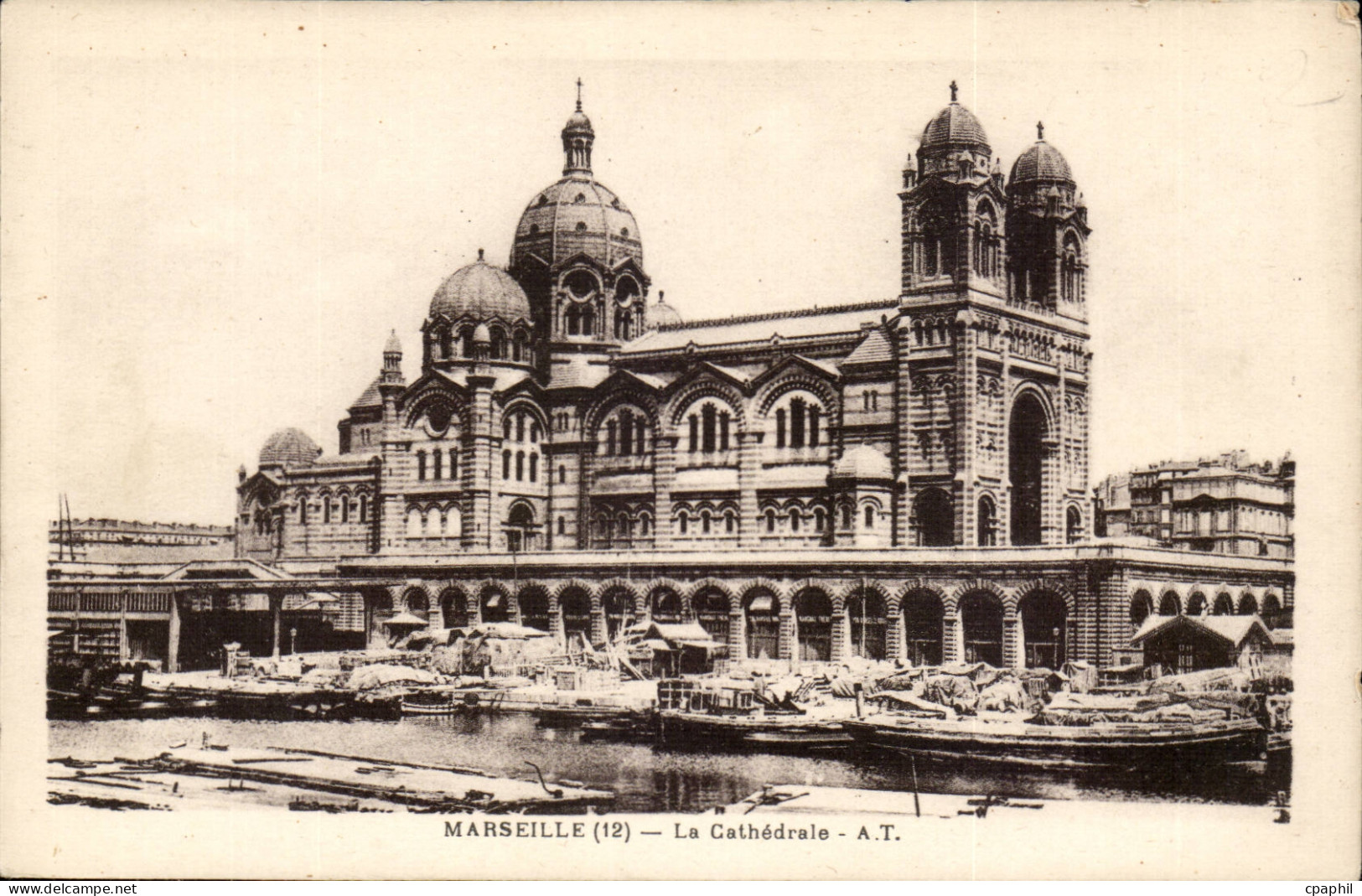 Marseille CPA La cathedrale