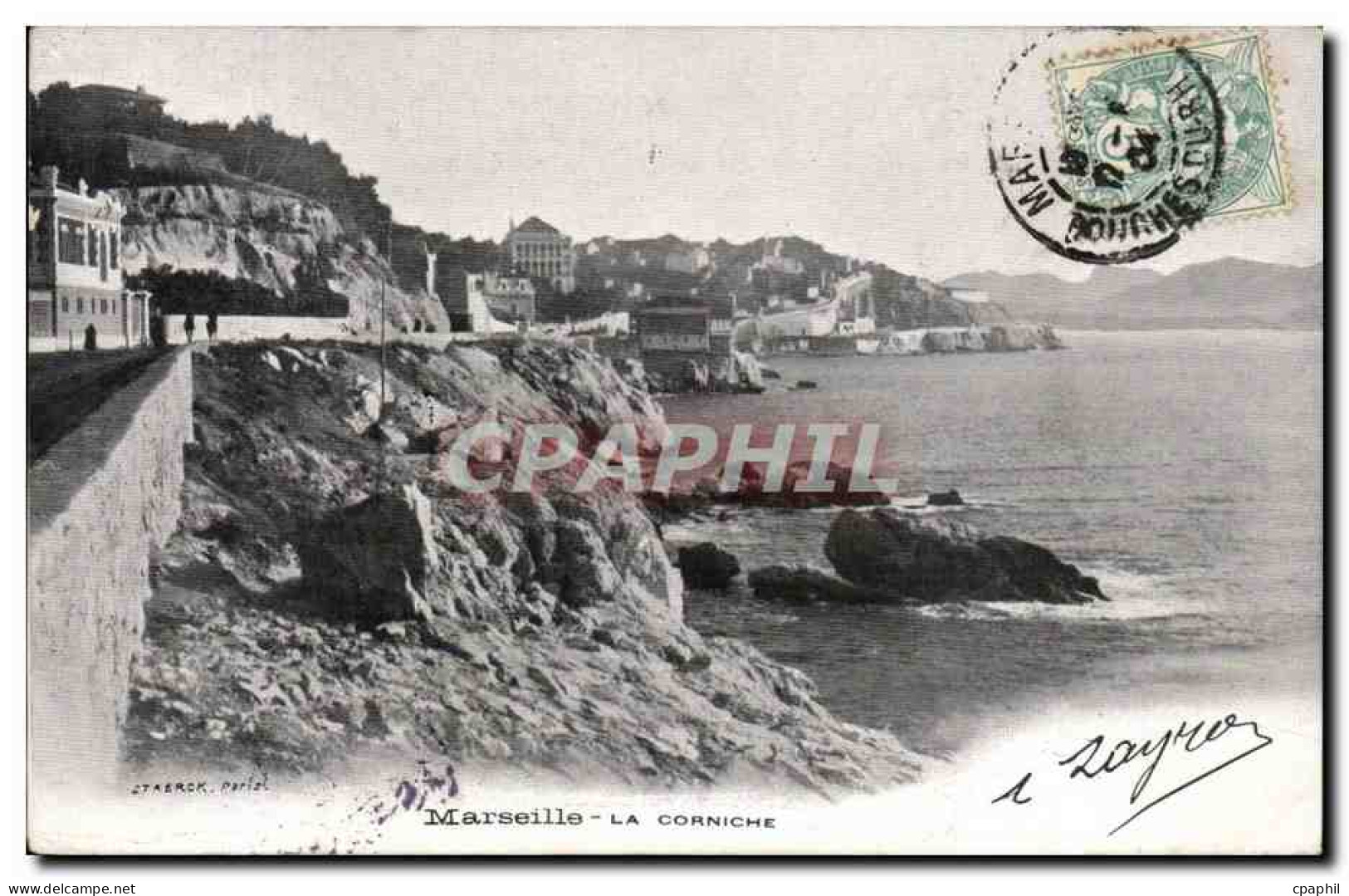 Marseille CPA La corniche