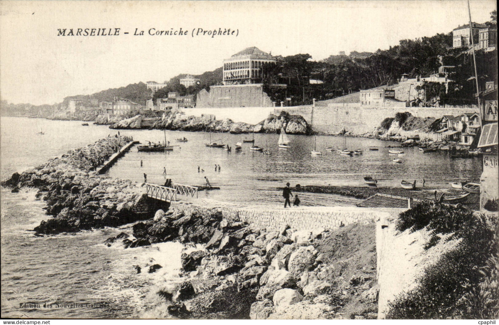 Marseille CPA La corniche (Prophete)