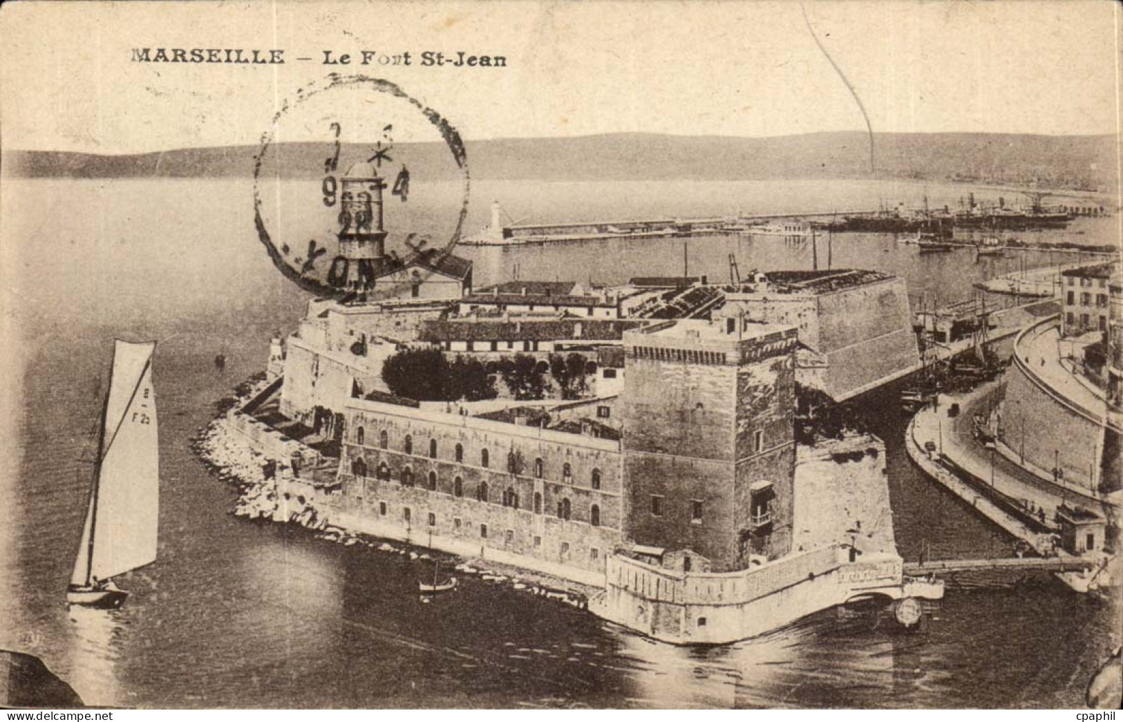 Marseille CPA Le fort Saint Jean