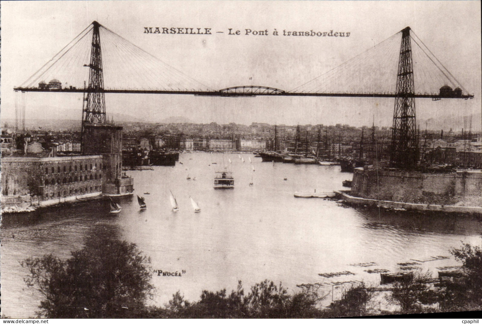 Marseille CPA Le pont a transbordeur
