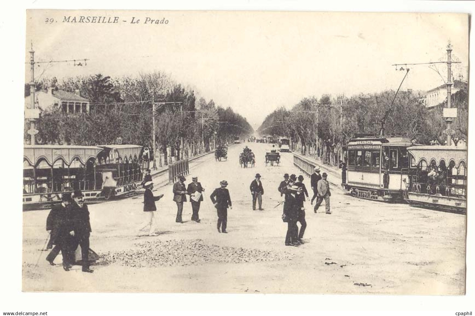 Marseille CPA Le Prado (tramway)