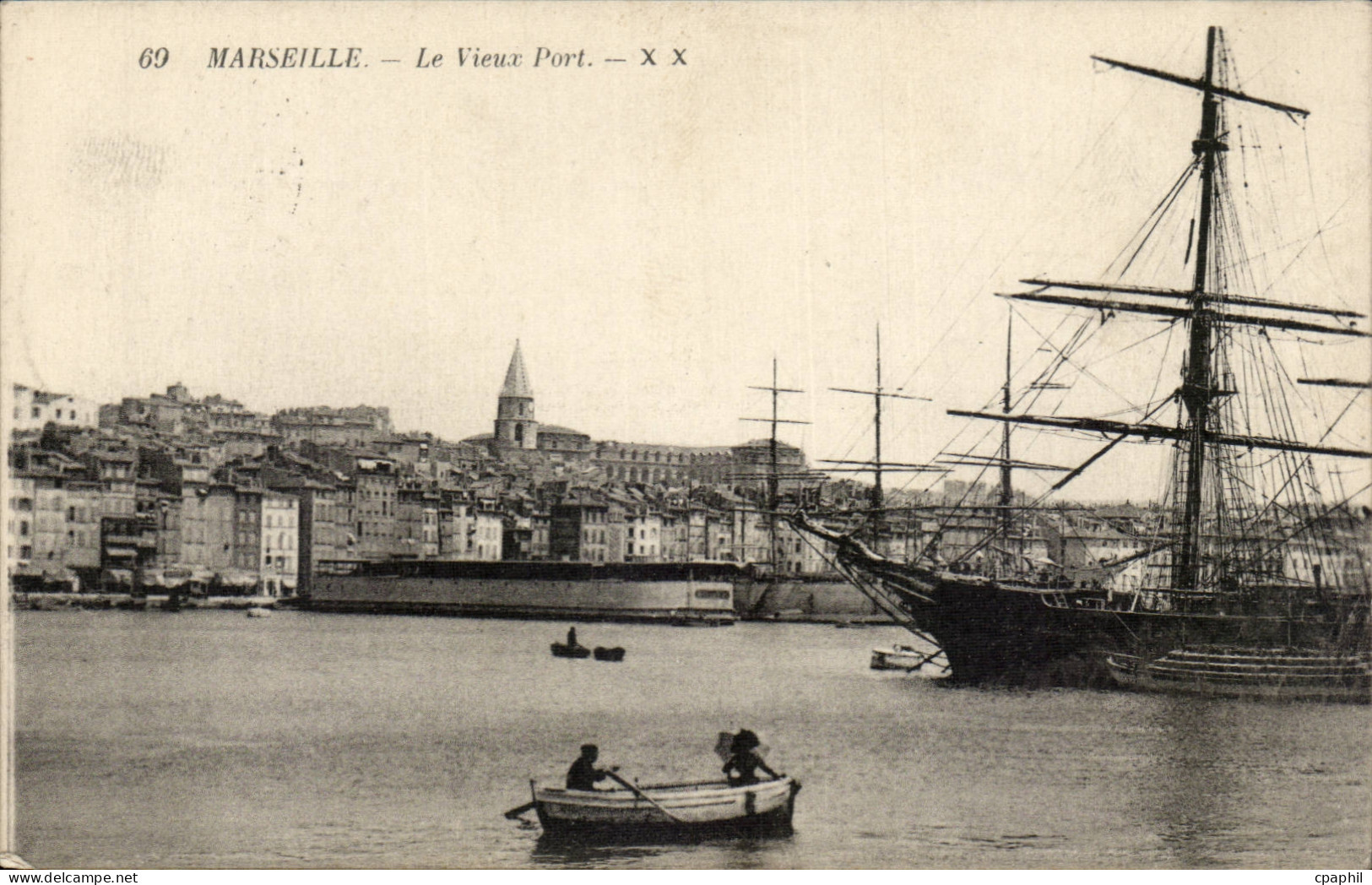 Marseille CPA le vieux port (bateau)