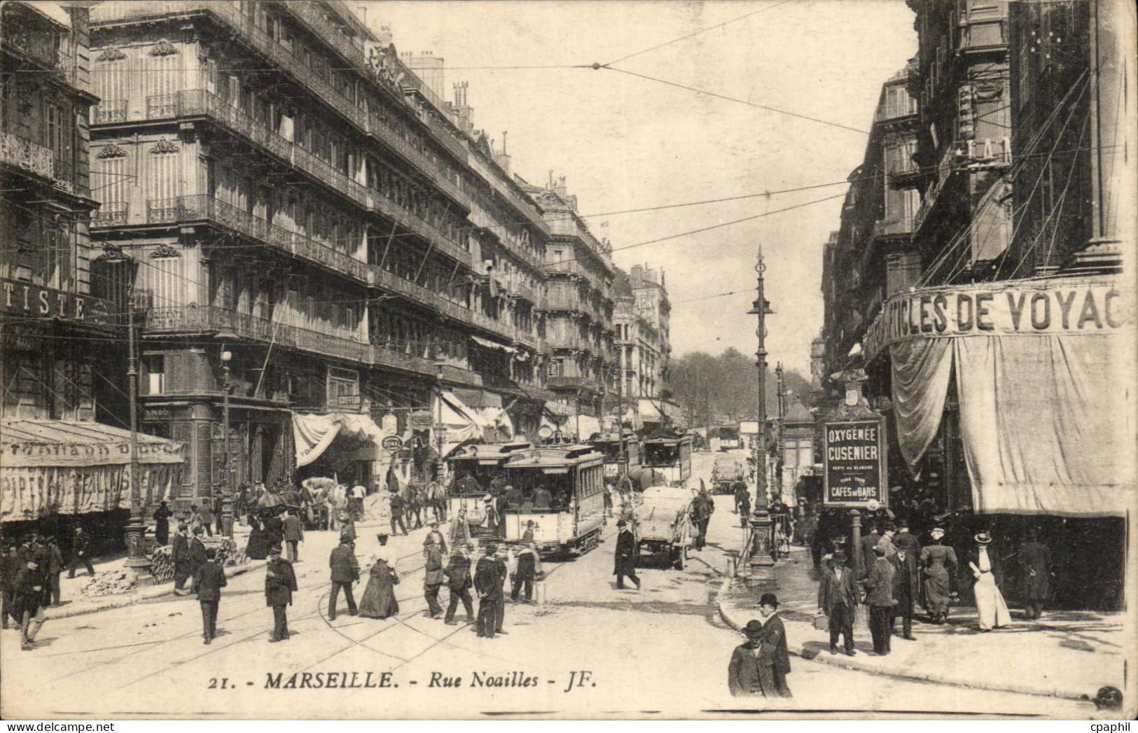 Marseille CPA Rue Noailles