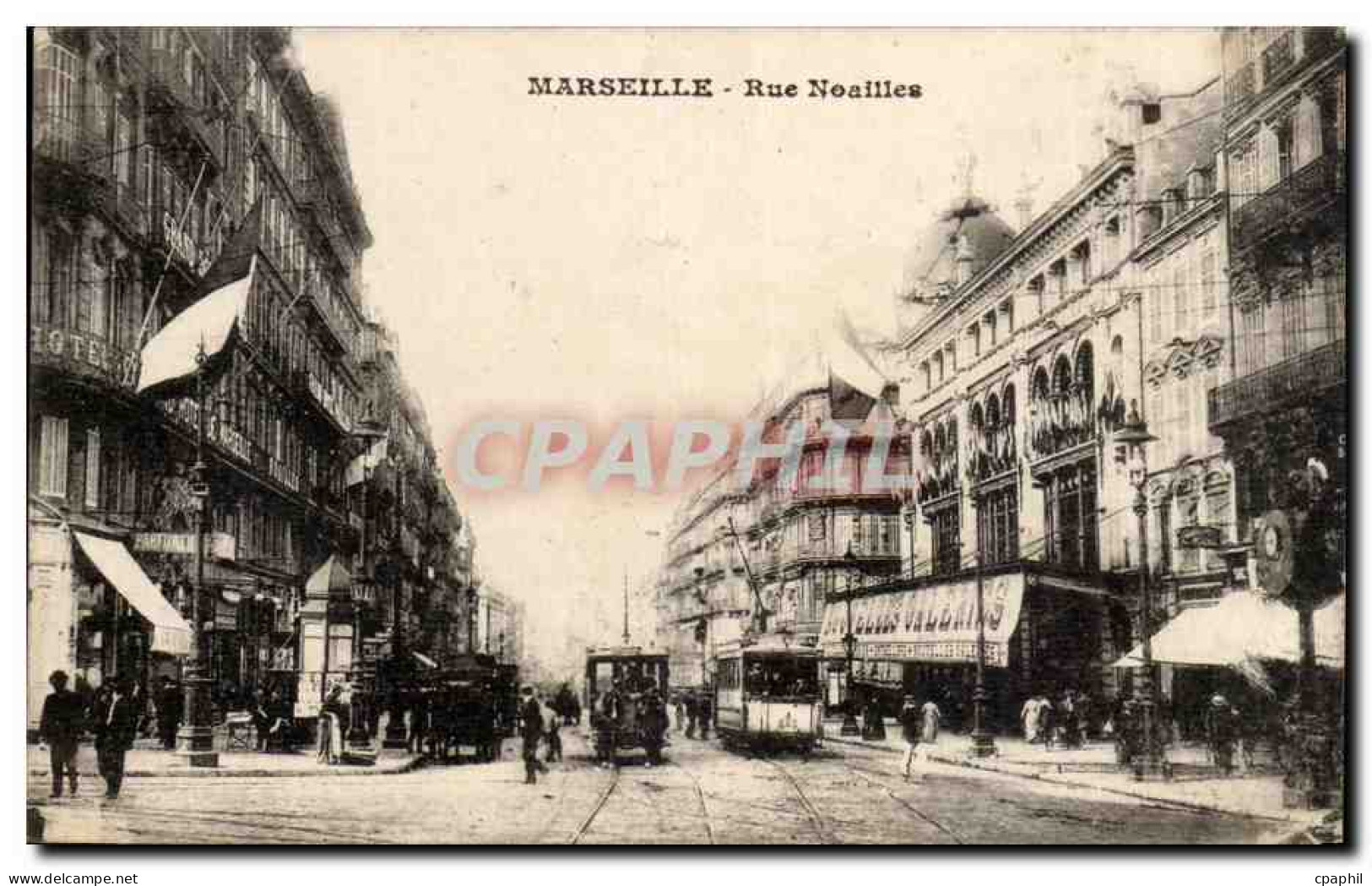 Marseille CPA Rue Noailles