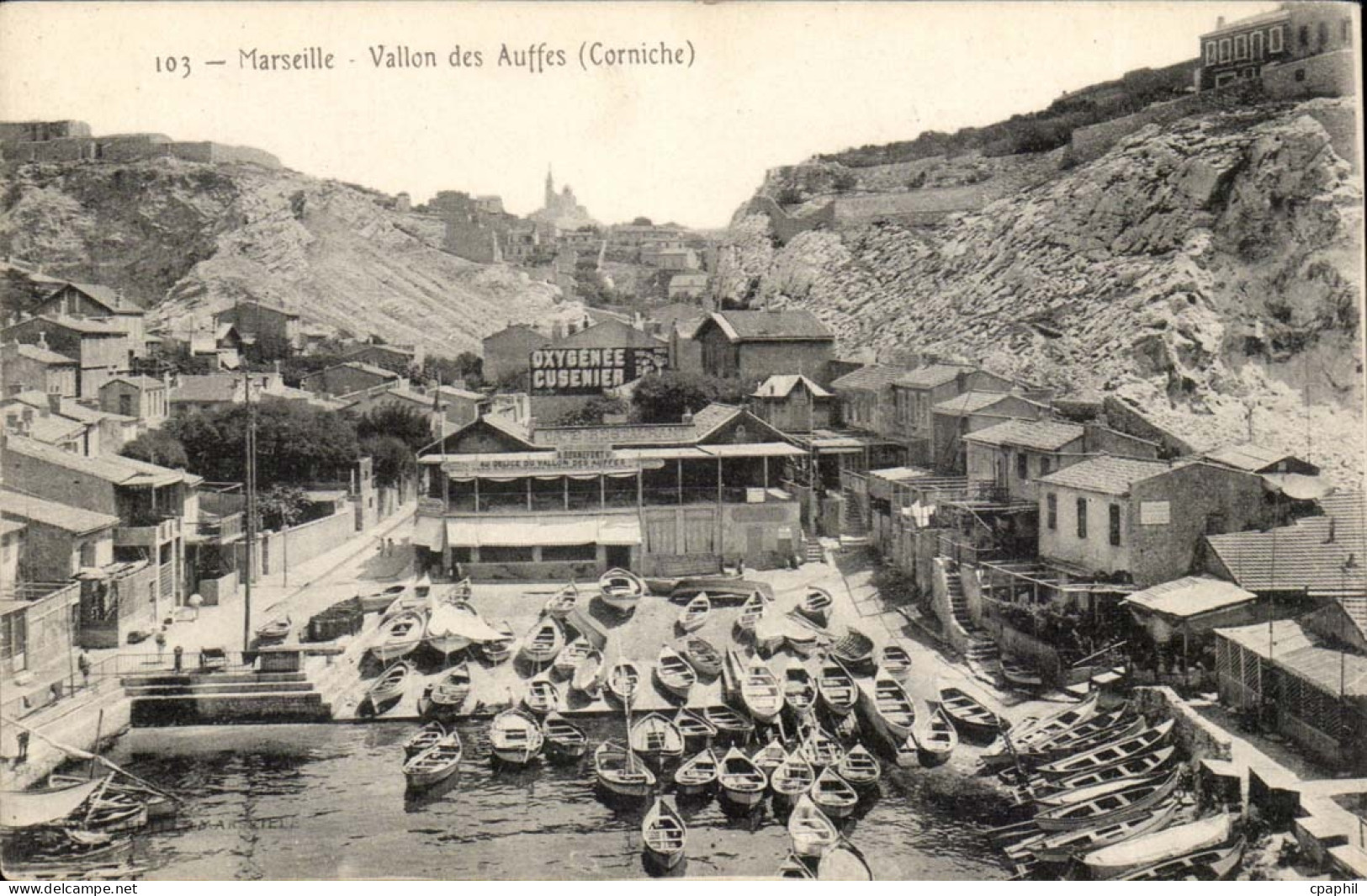 Marseille CPA Vallon des Auffes (corniche)