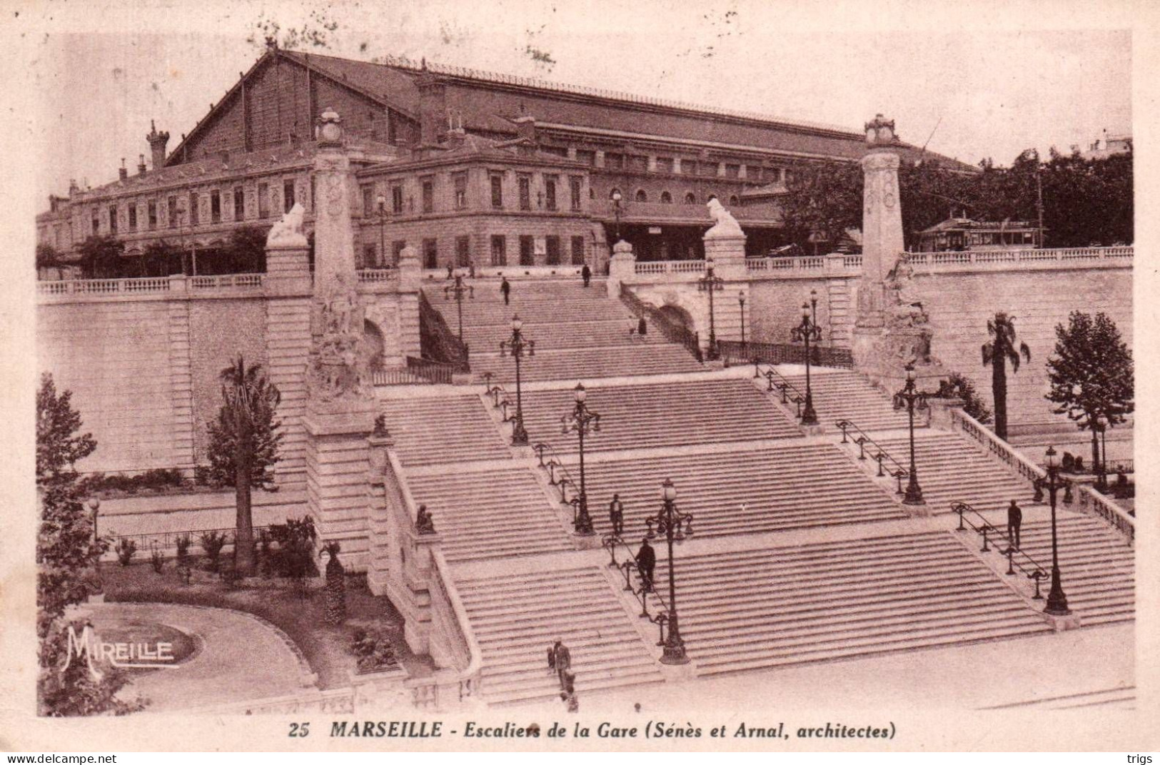 Marseille - Escalier de la Gare
