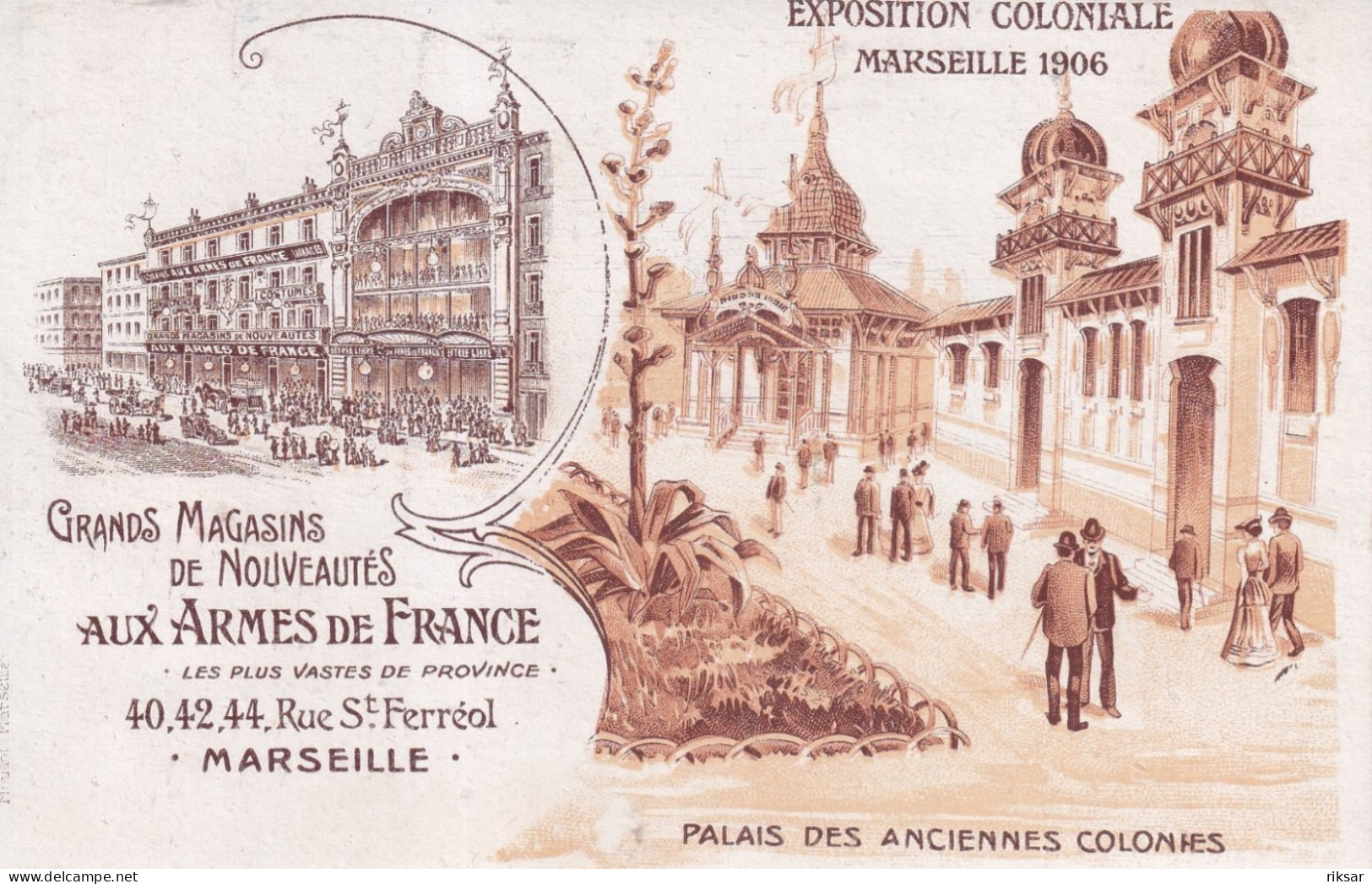 MARSEILLE(EXPOSITION COLONIALE 1906)