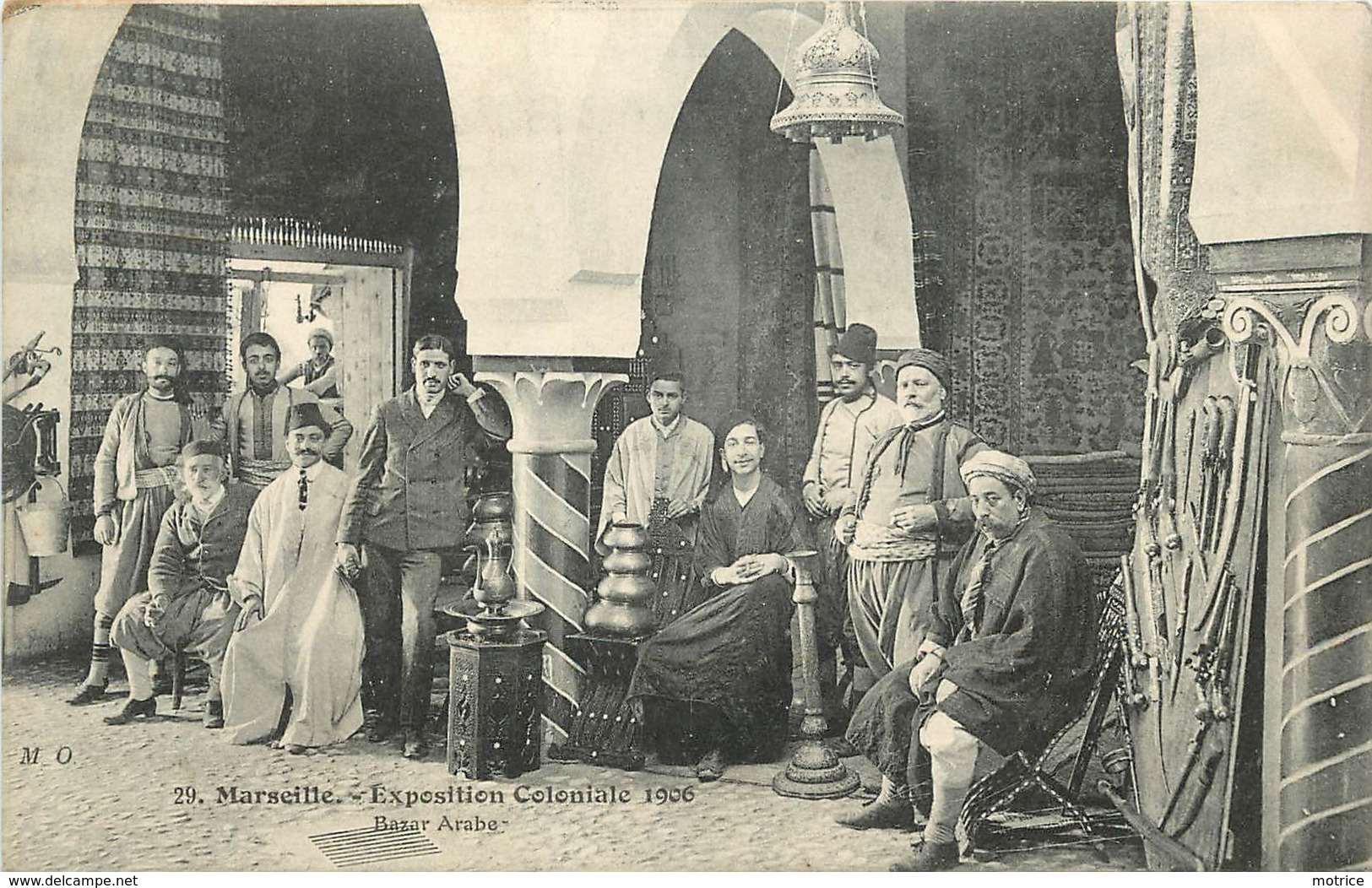 MARSEILLE - Exposition Coloniale 1906, Bazar arabe.