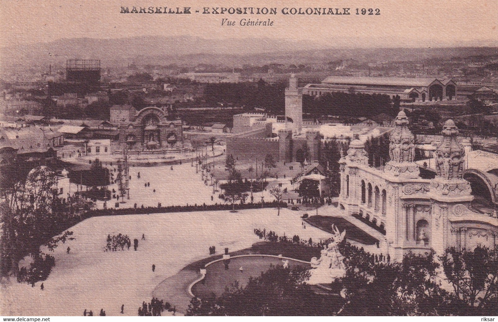 MARSEILLE(EXPOSITION COLONIALE 1922)