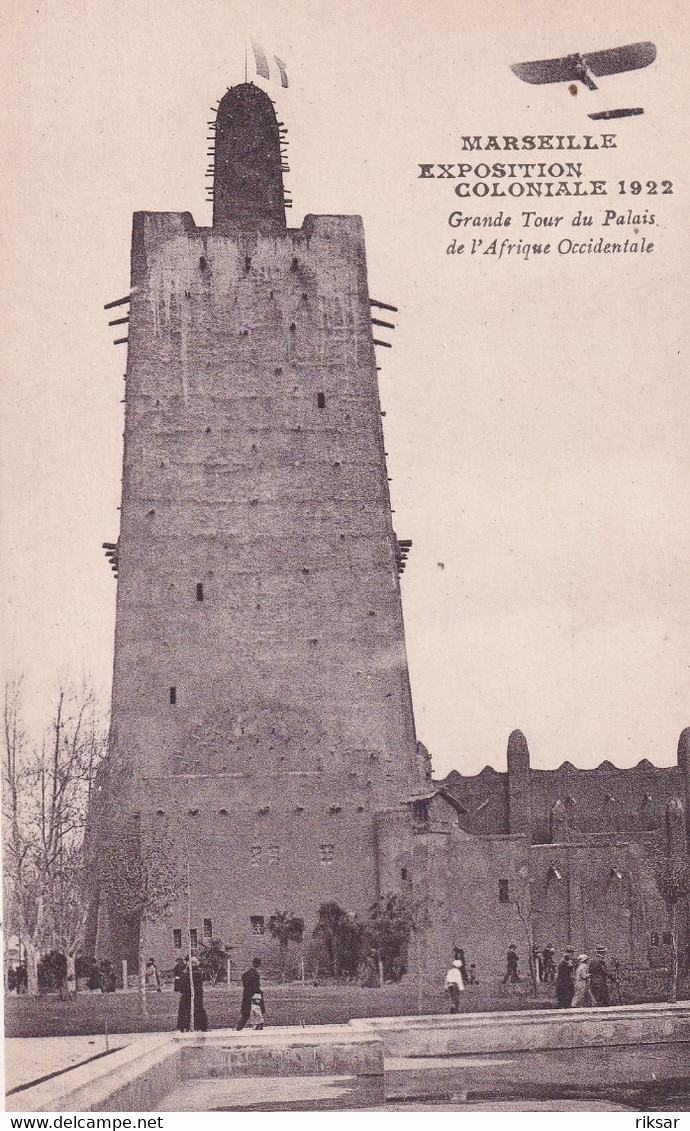 MARSEILLE(EXPOSITION COLONIALE 1922) AVIATION
