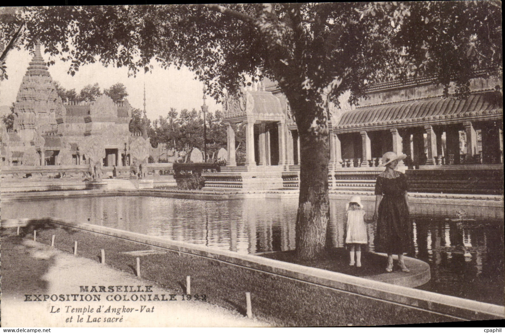 Marseille - Exposition Coloniale 1922 - enfant - CPA