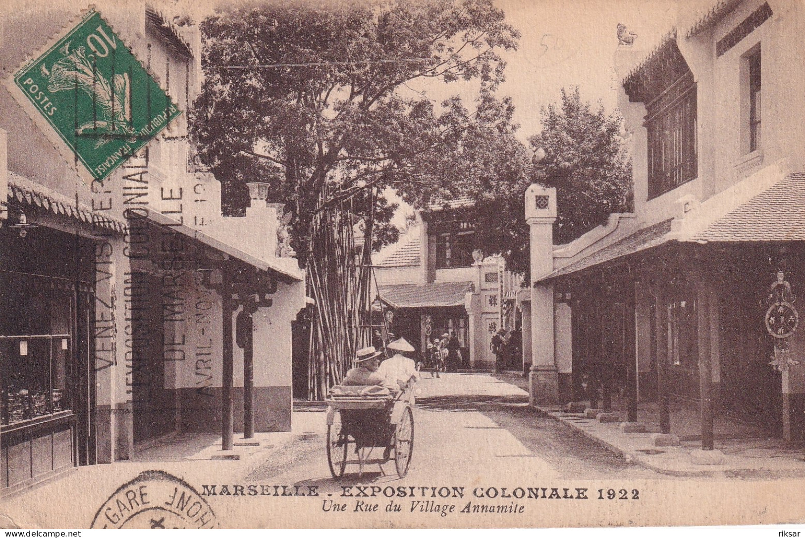 MARSEILLE(EXPOSITION COLONIALE 1922) INDOCHINE