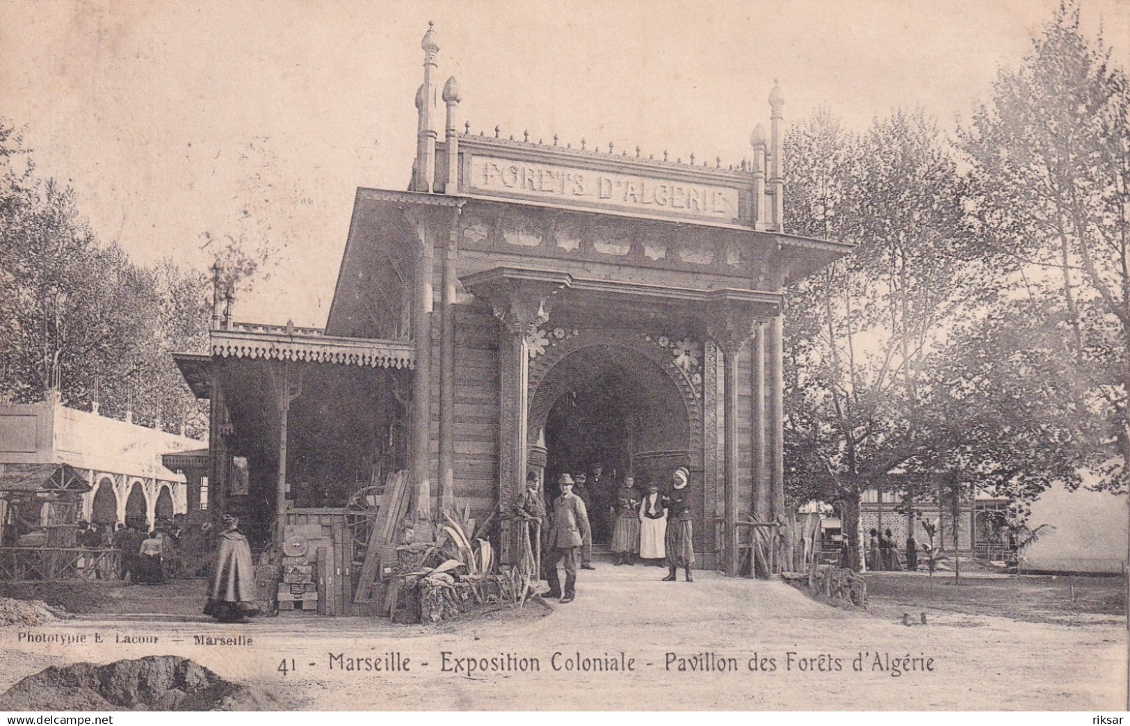 MARSEILLE(EXPOSITION COLONIALE) ALGERIE