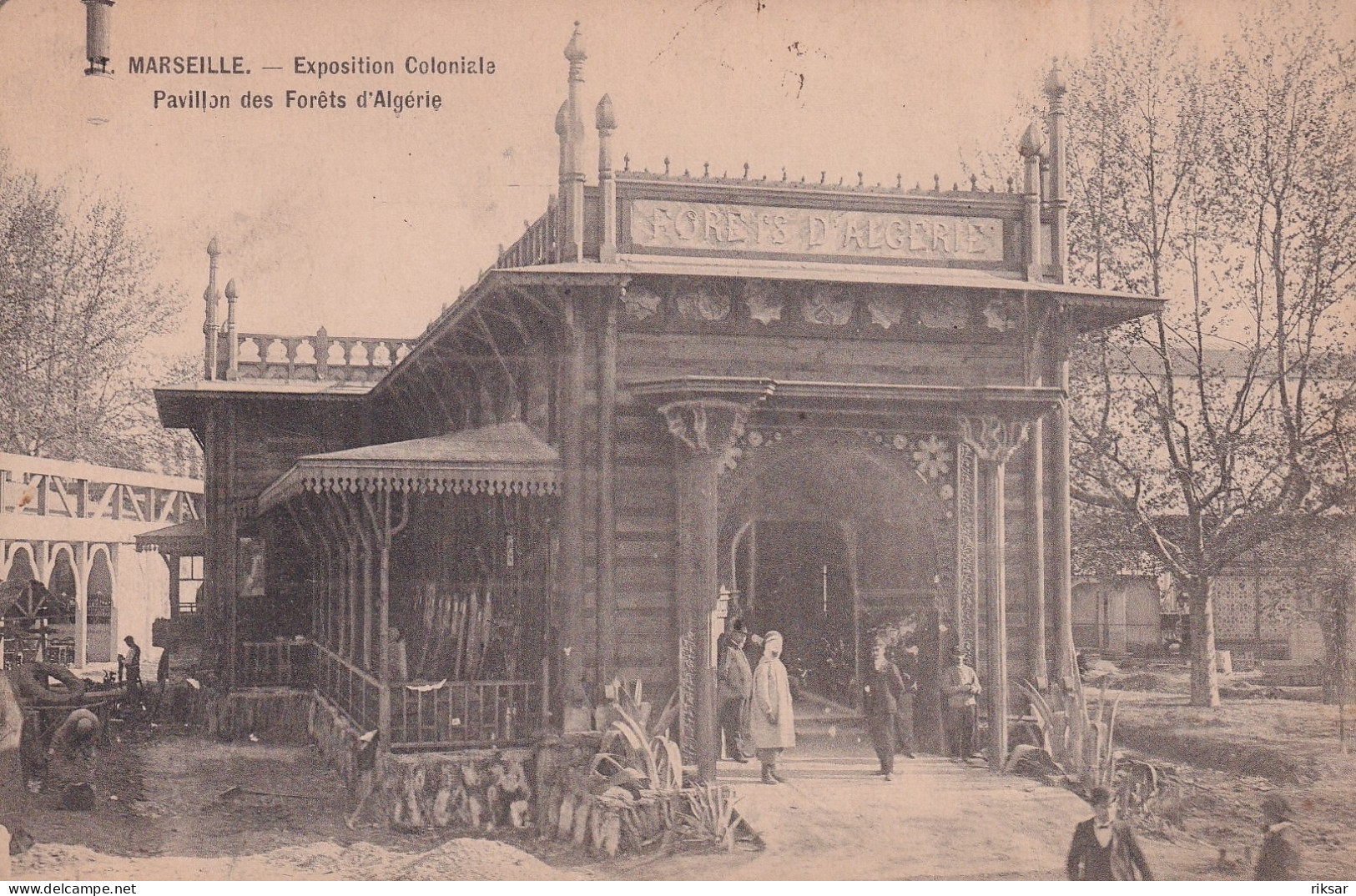 MARSEILLE(EXPOSITION COLONIALE) ALGERIE(FORET)