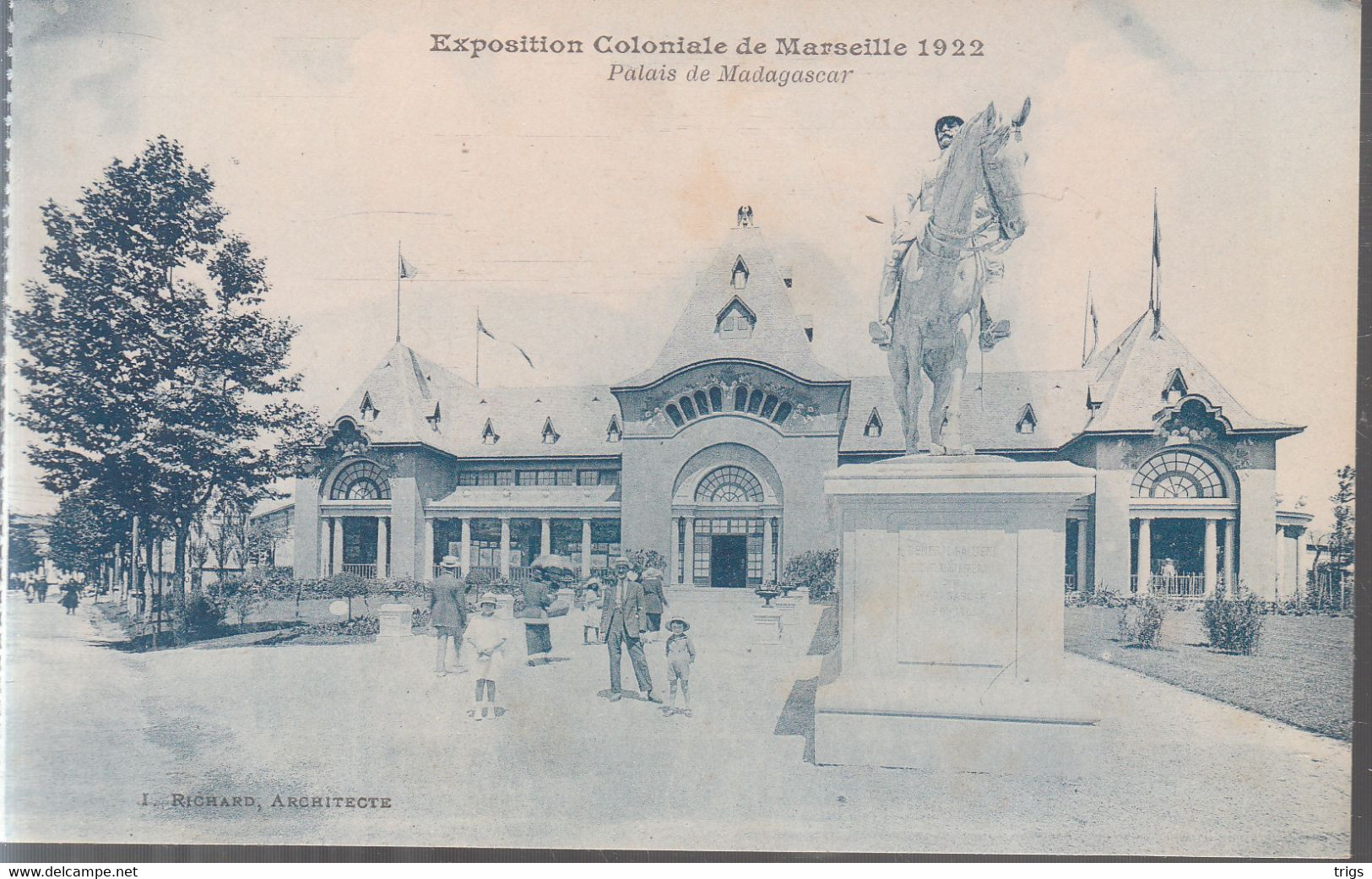 Marseille (Exposition Coloniale de 1922) - Palais de Madagascar