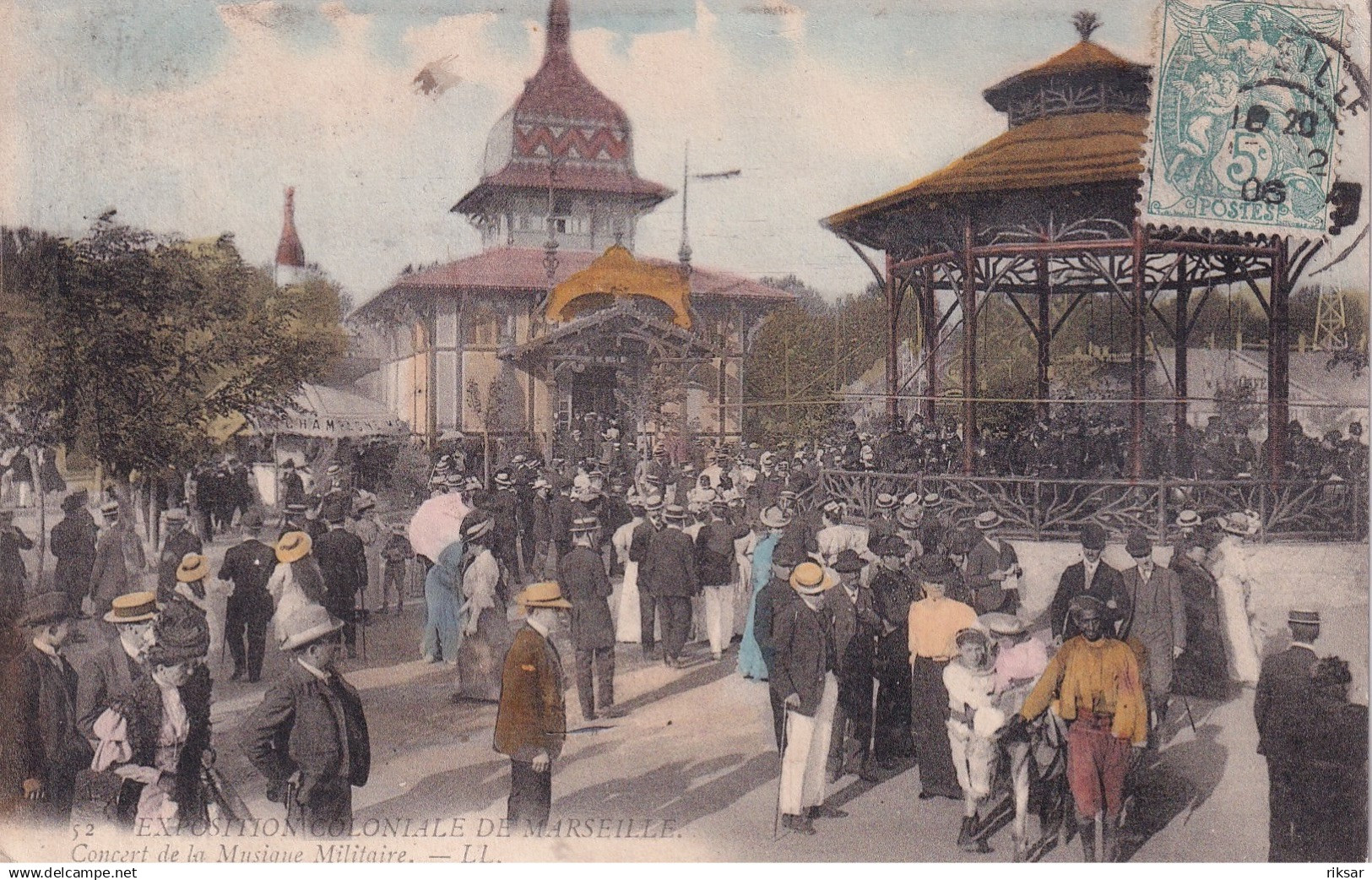 MARSEILLE(EXPOSITION COLONIALE) KIOSQUE