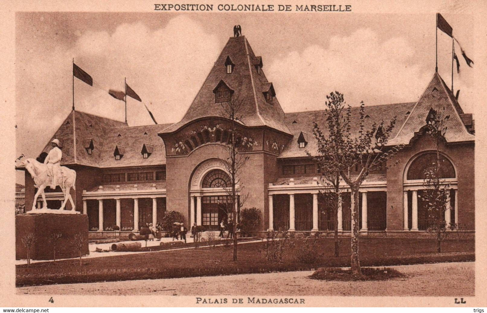 Marseille (Exposition Coloniale) - Palais de Madagascar