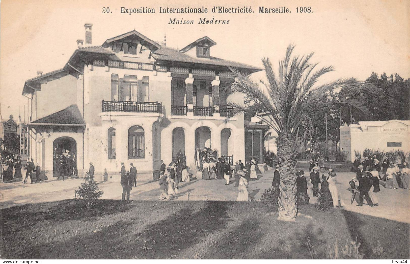 ¤¤   -   MARSEILLE   -  Exposition Internationale d'Electricité de 1908   -  Maison Moderne      -   ¤¤