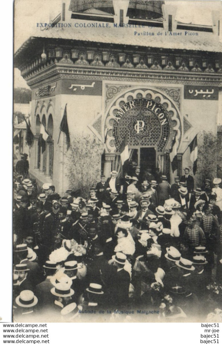 Marseille - Expositions Coloniales - Pavillon de l'Amer Picon