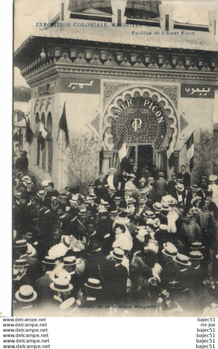 Marseille - Expositions Coloniales - Pavillon de l'Amer Picon