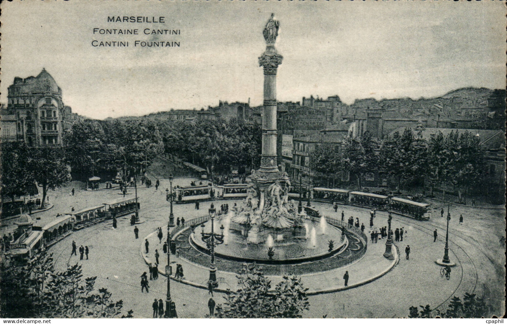 Marseille - Fontaine Cantini - CPA