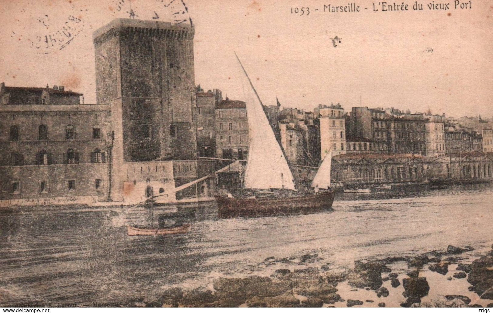 Marseille - l'Entrée du vieux Port