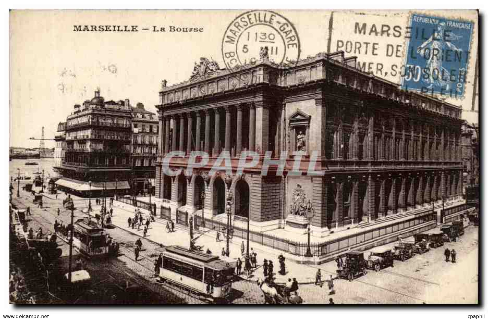 Marseille - La Bourse - CPA