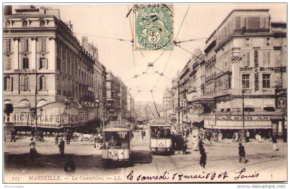 MARSEILLE - La Canebière