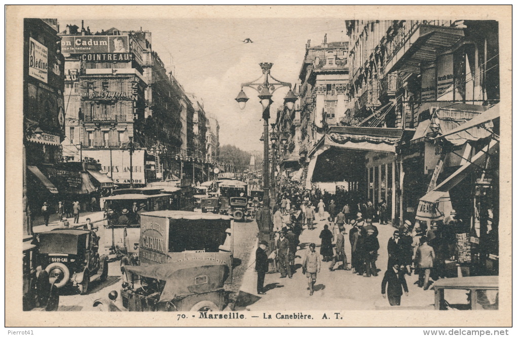 MARSEILLE - La Canebière