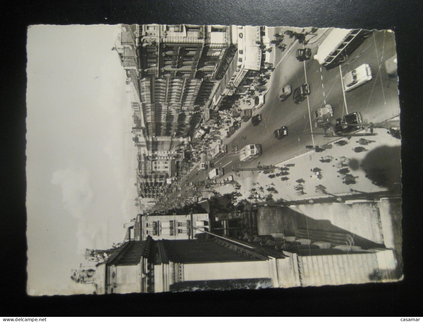 MARSEILLE La Canebiere Bouches-du-Rhone Provence postcard FRANCE