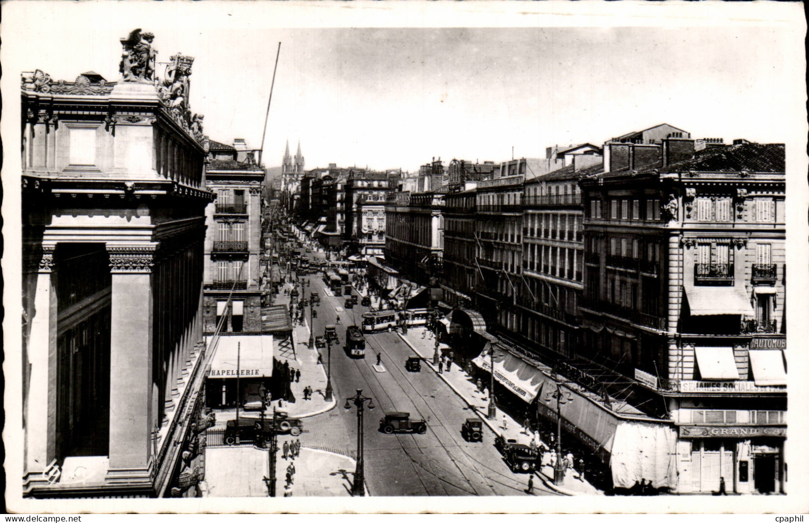 Marseille - La Canebiere - CPA