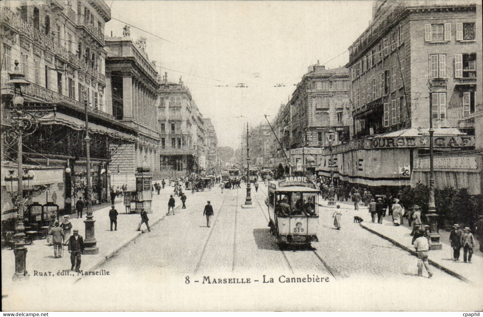 Marseille - La Cannebiere - CPA