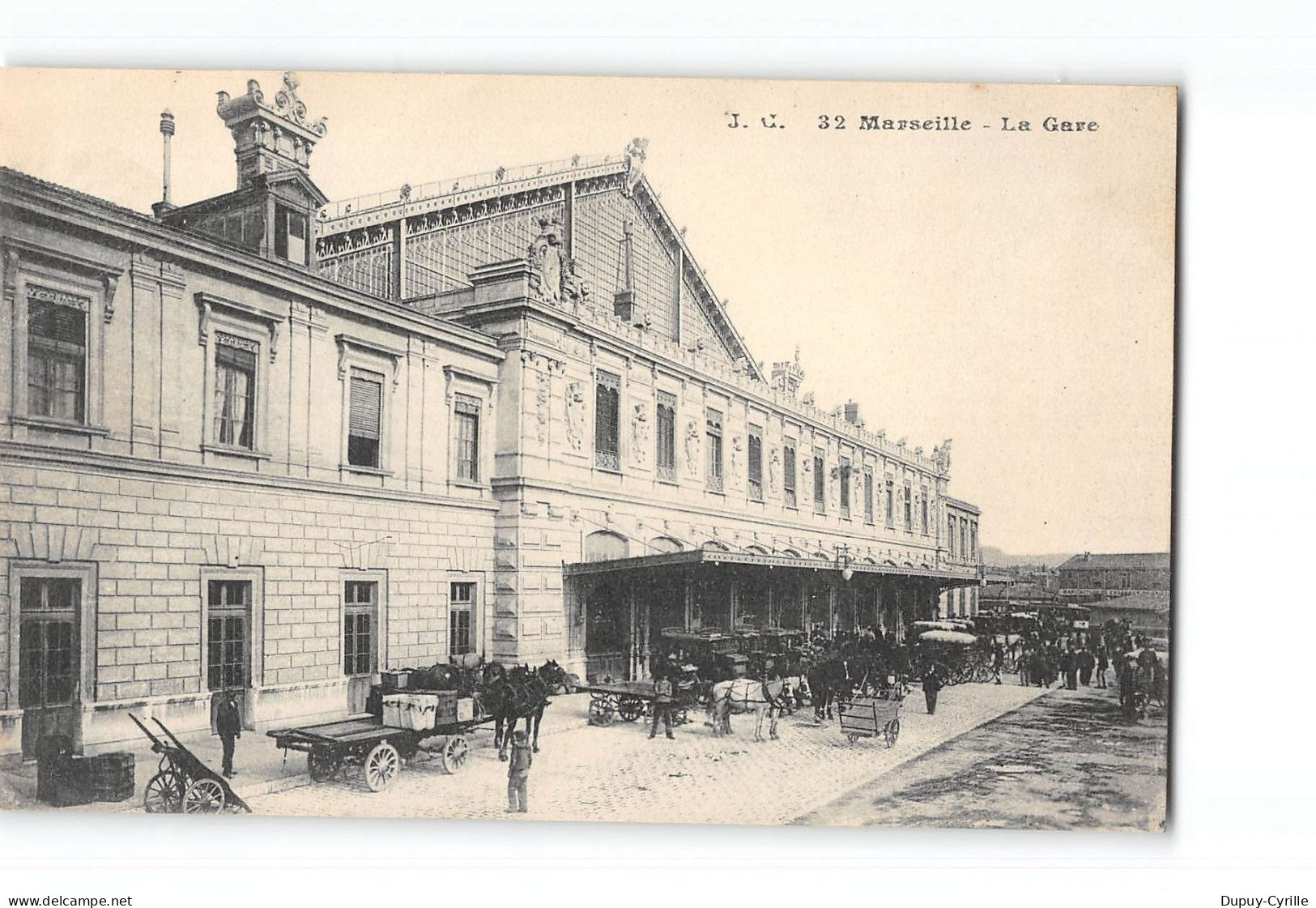 MARSEILLE - La Gare - JC - état