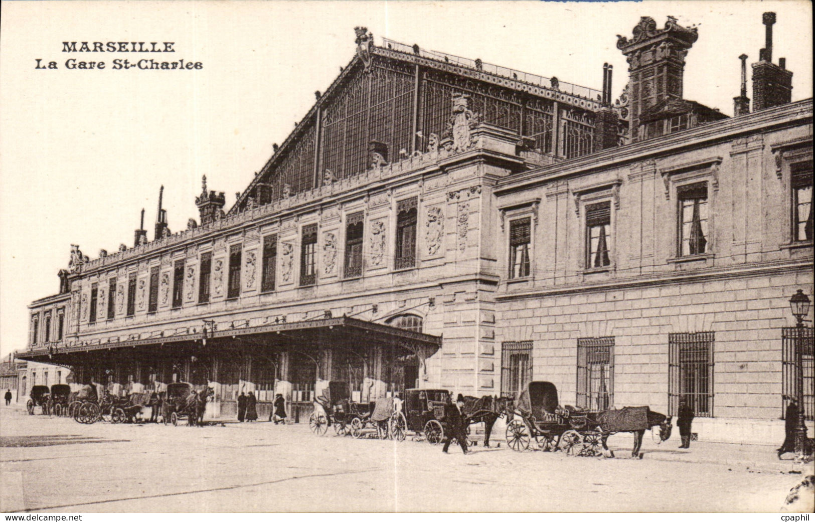 Marseille - La Gare St Charles - CPA