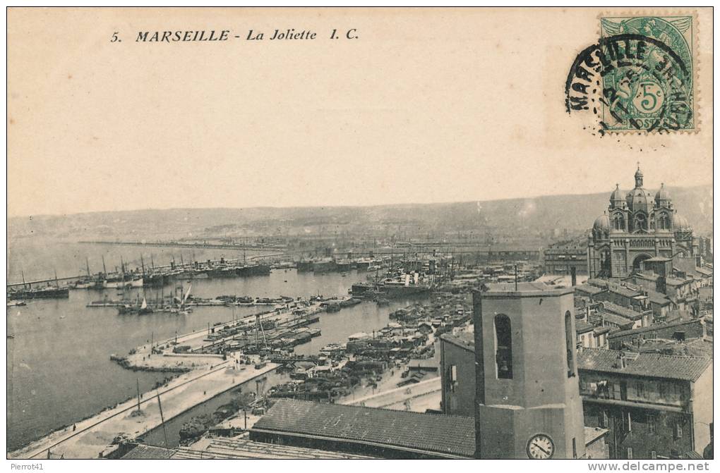 MARSEILLE - La Joliette (bateaux)