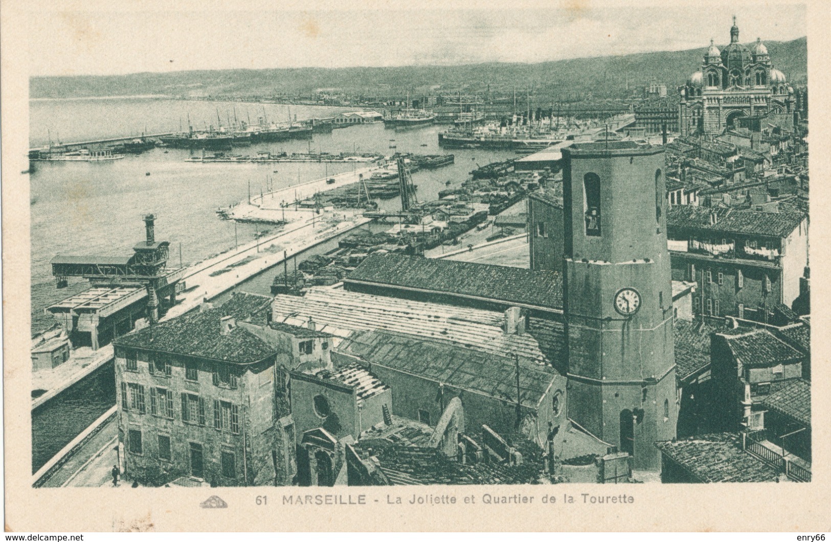 MARSEILLE LA JOLIETTEET QUARTIER DE LA TOURETTE