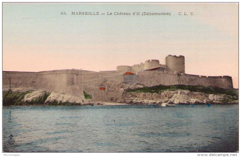 MARSEILLE - Le Château d'If (Débarcadère)