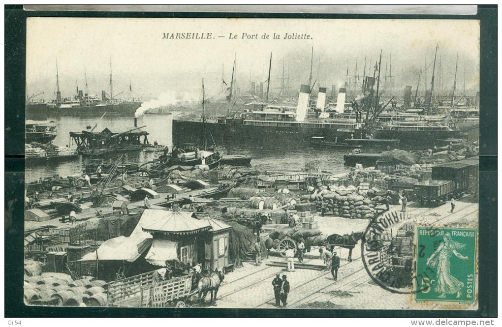 Marseille - le port de la joliette -  LFN12
